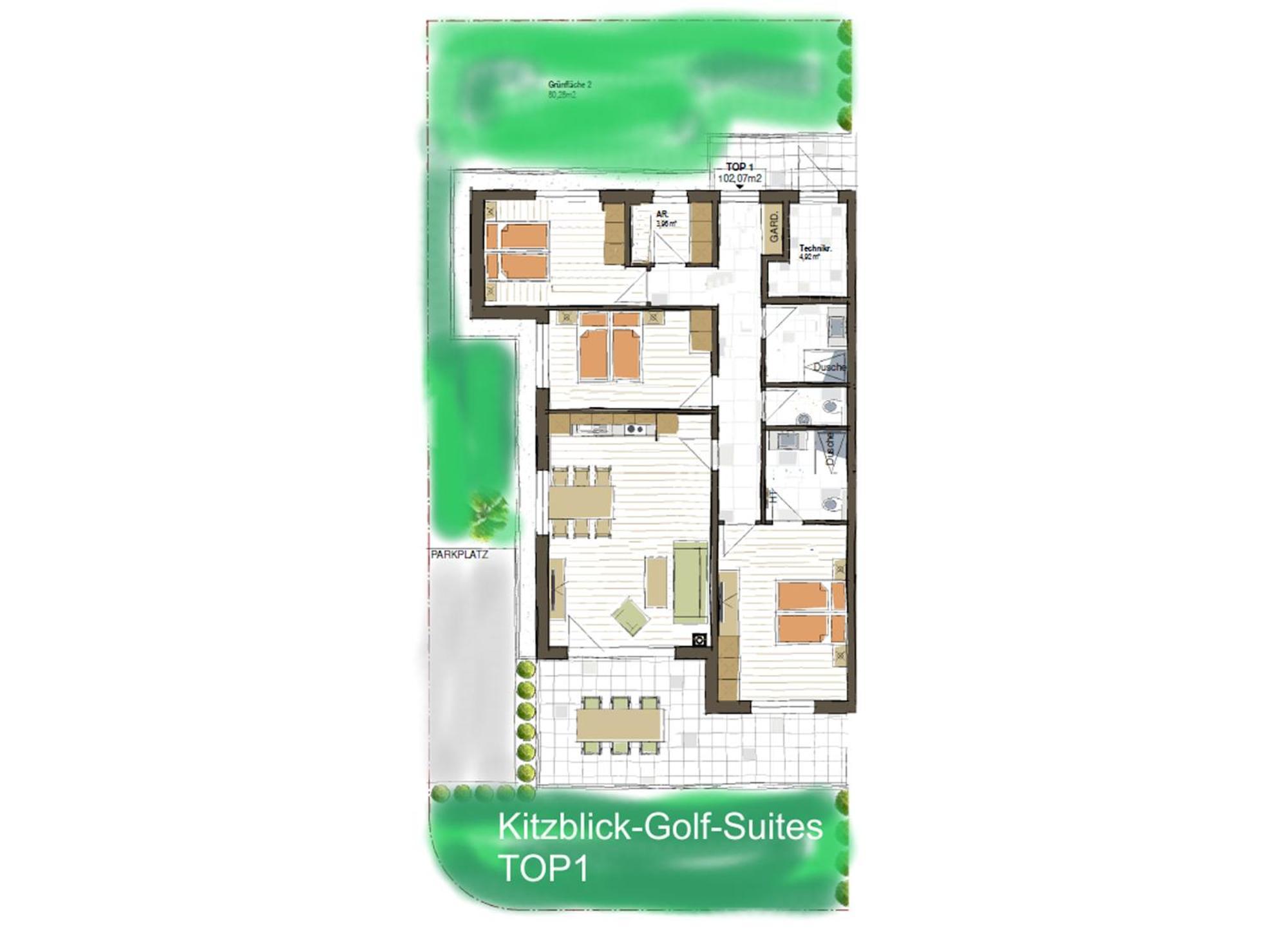 Finest Kitzblick Golf Suites By All In One Apartments 滨湖采尔 客房 照片